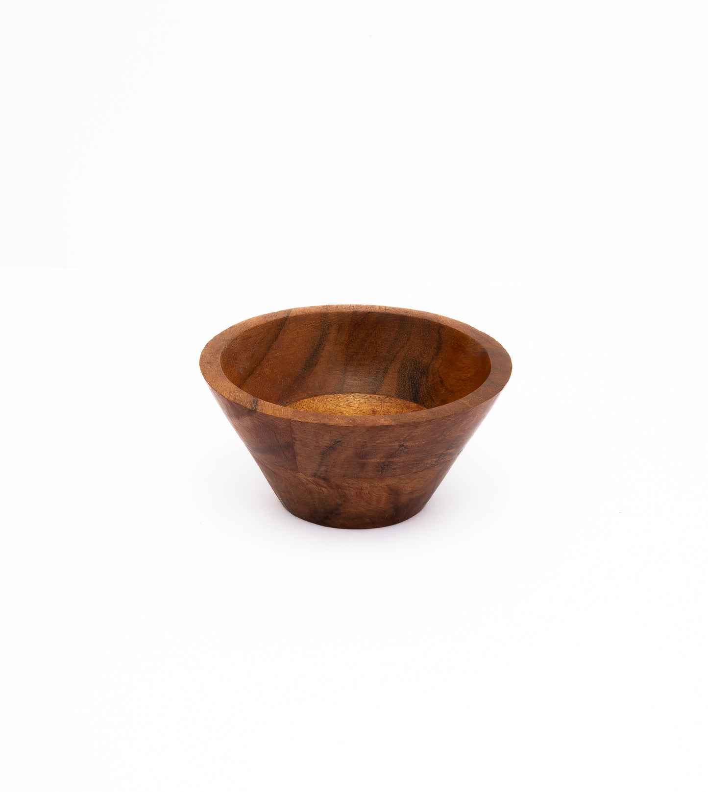 Acacia Wood Bowl Set of 3 – Handcrafted Wooden Serving Bowls (Small, Medium, Large)