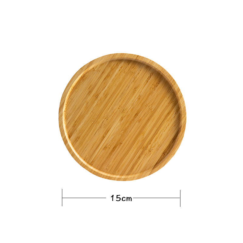 Bamboo Tray Wooden Tray Tea Cup Barbecue Tray