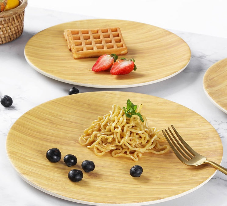 Creative wooden meal tray tray tea tray saucer