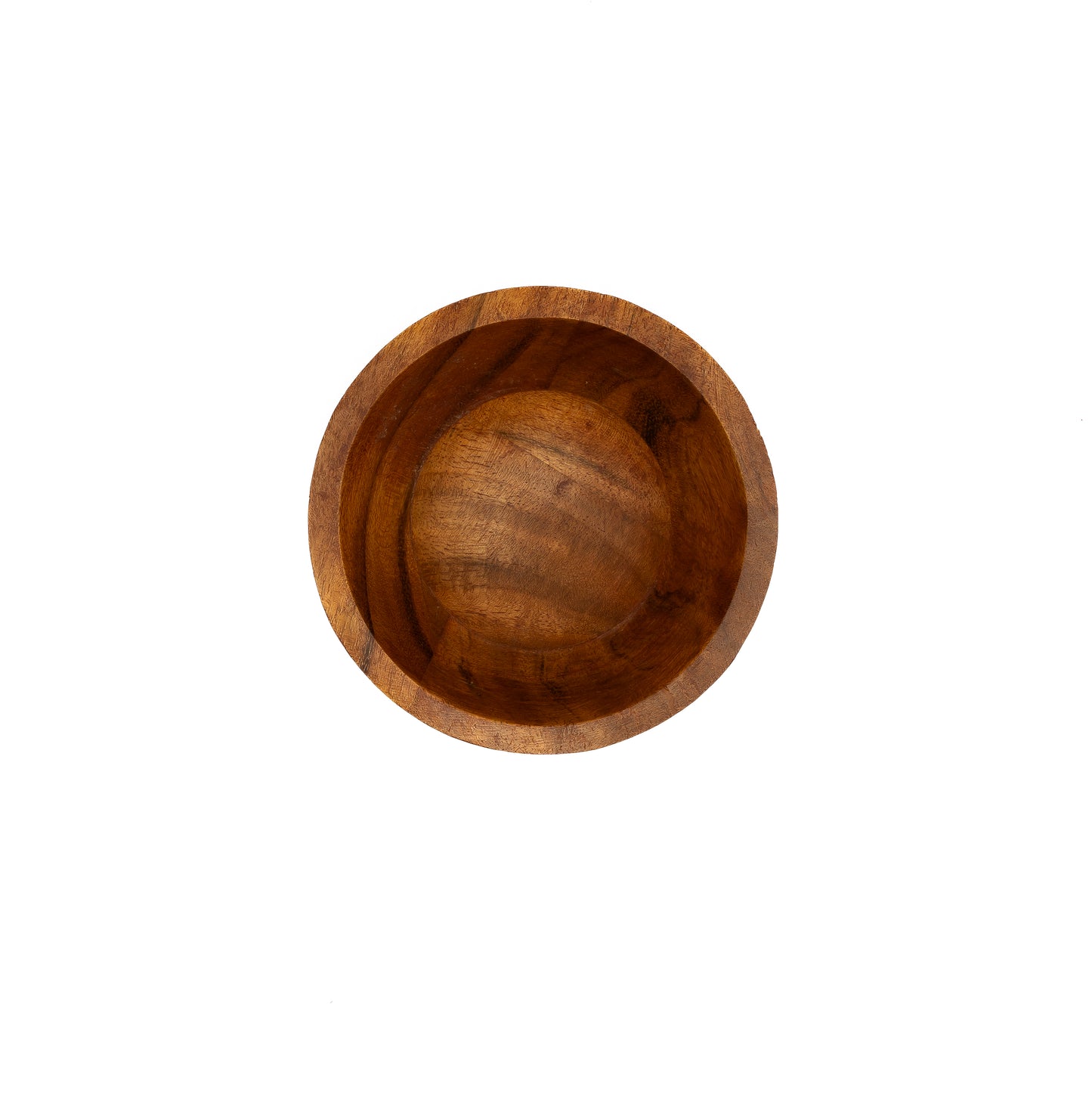 Acacia Wood Bowl Set of 3 – Handcrafted Wooden Serving Bowls (Small, Medium, Large)