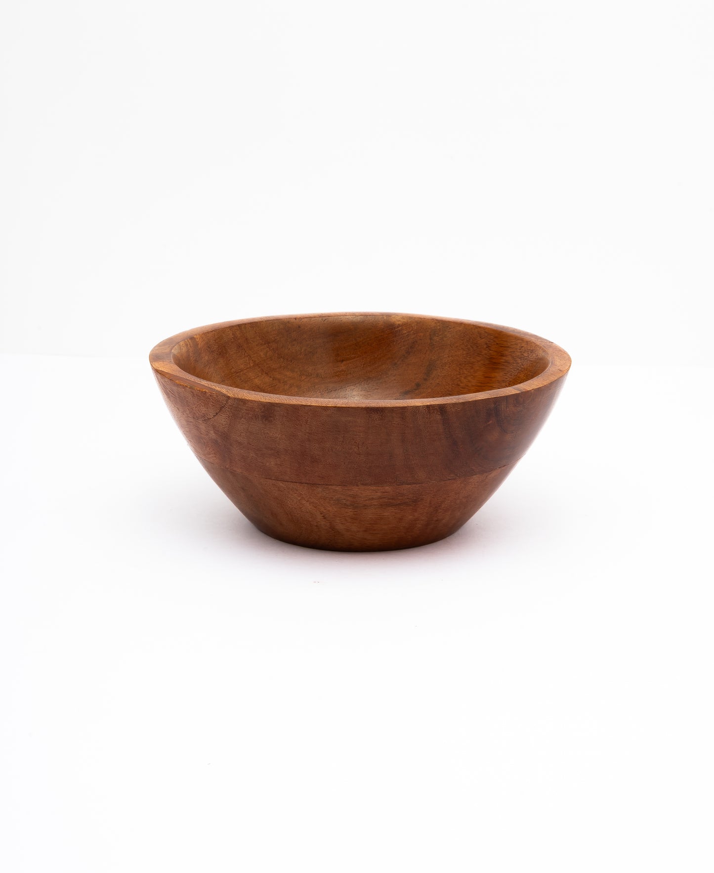 Acacia Wood Bowl Set of 3 – Handcrafted Wooden Serving Bowls (Small, Medium, Large)