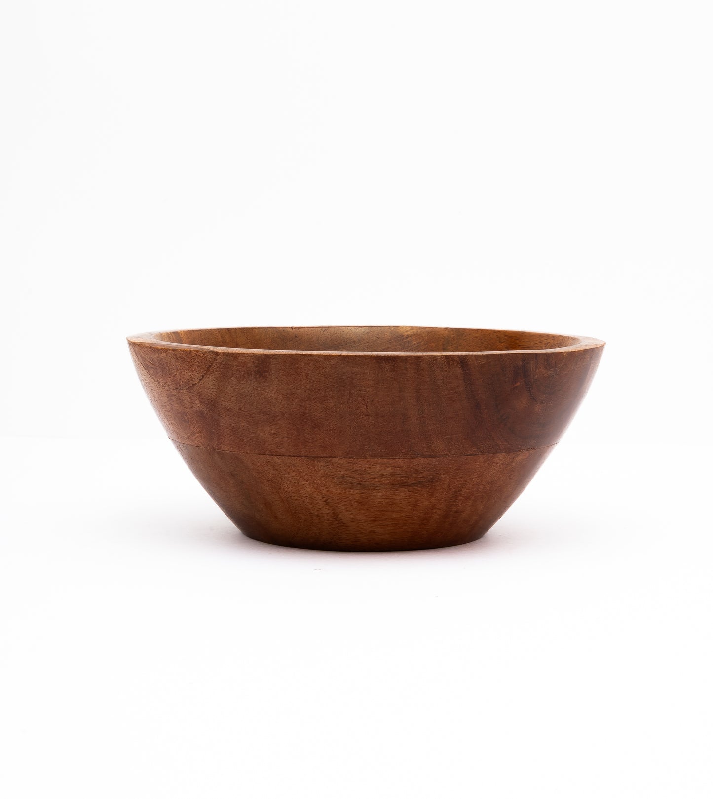 Acacia Wood Bowl Set of 3 – Handcrafted Wooden Serving Bowls (Small, Medium, Large)