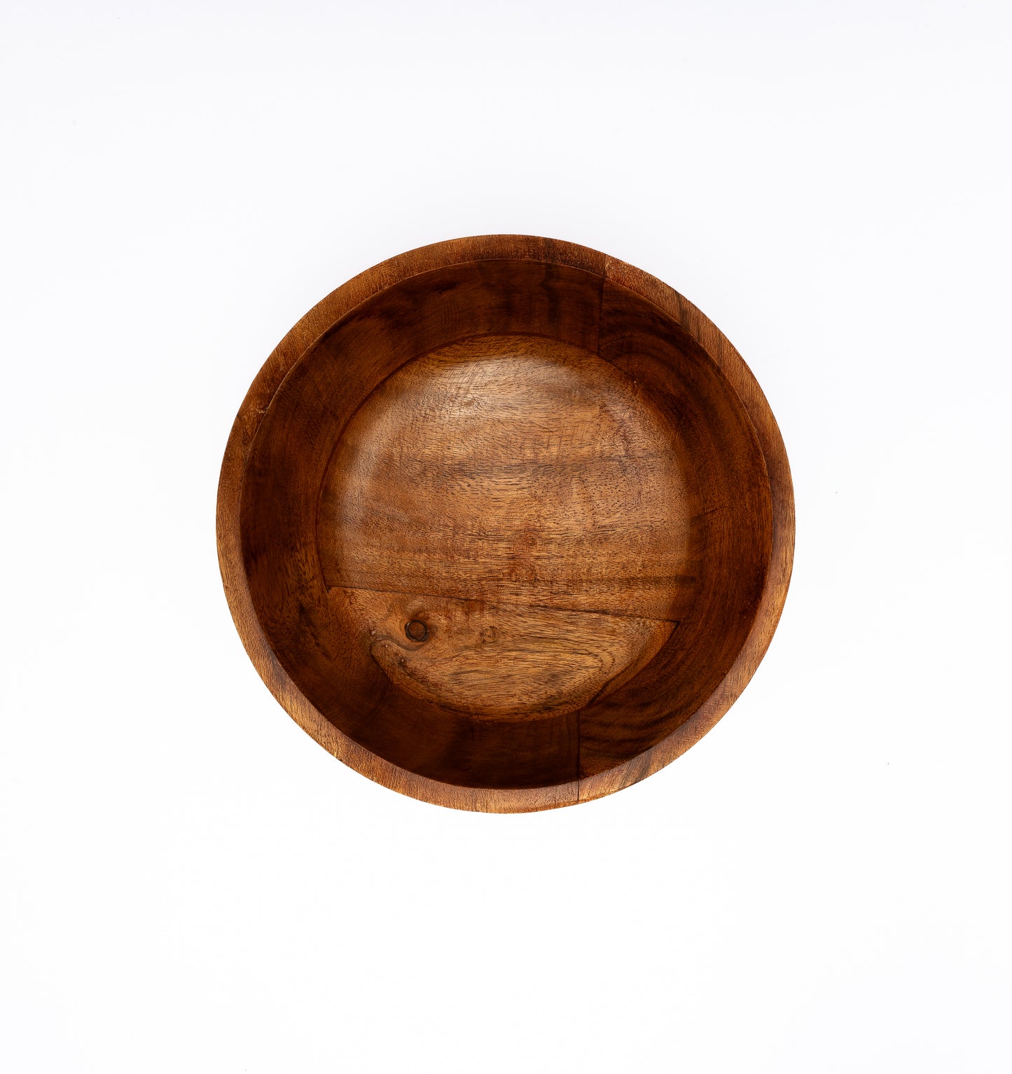 Acacia Wood Bowl Set of 3 – Handcrafted Wooden Serving Bowls (Small, Medium, Large)